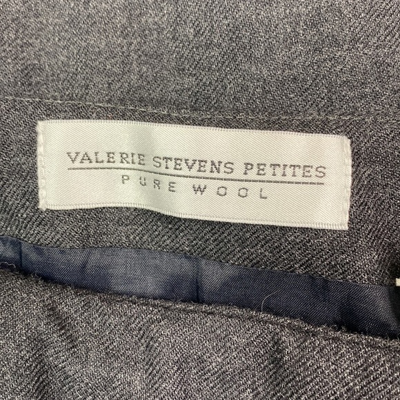 Valerie Stevens Petites Wool Fringe Maxi Skirt 8 Petite - Picture 7 of 14